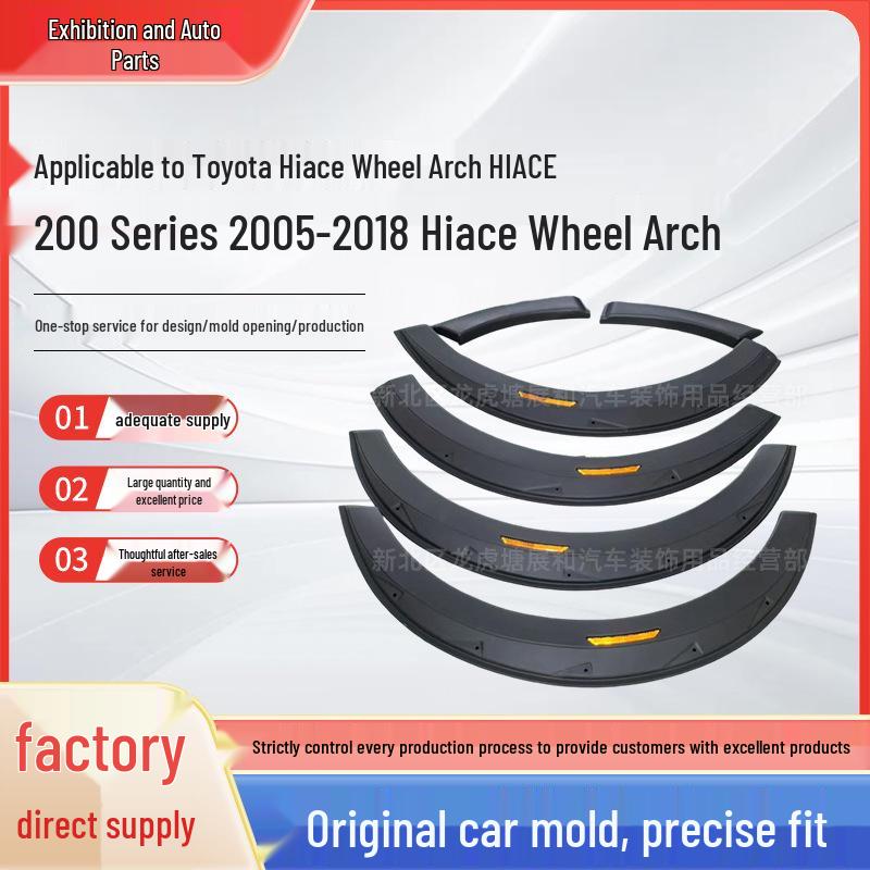 

Toyota Hiace 200 Series Wheel Arch (2005-2018) 2005-2018 Wheel Arch (Matte Black)