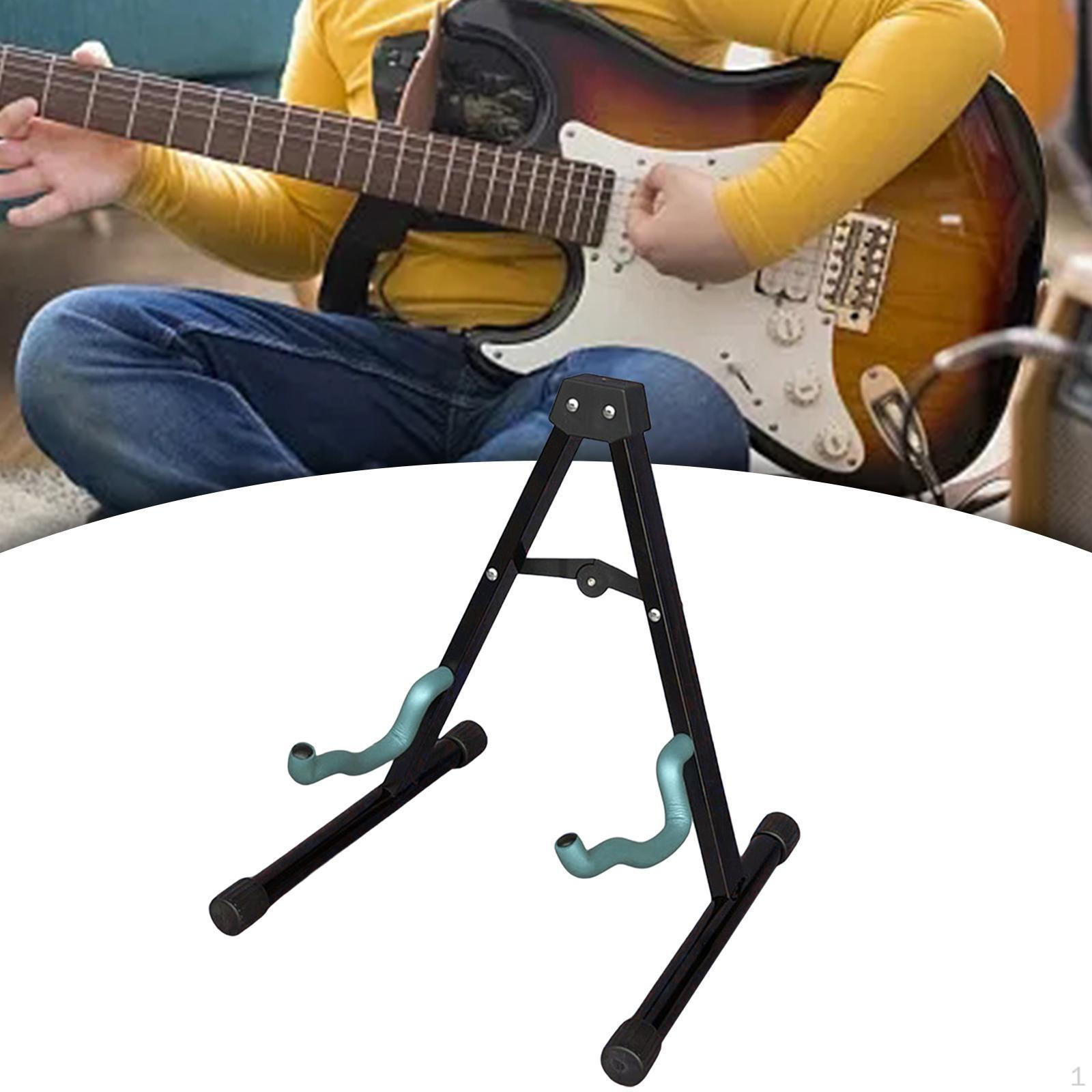 

Стойка для гитары A-образная с мягкими ручками, легкая, прочная, портативная, устойчивая, электрическая blue handle