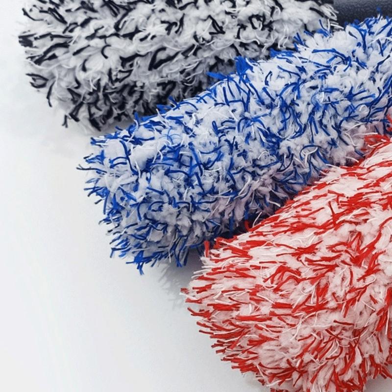 Efficient Soft Microfiber Wheel Rims Brush Effortlessly Cleans Car And Motorcycle Rims Without Scratches For Office Home