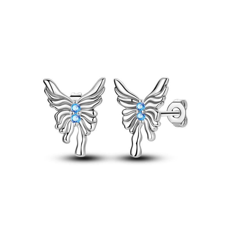 Creolen Ohrringe Kupfer Damenohrringe Original Pendientes Mond Stern Kleeblatt Modeschmuck Geschenk