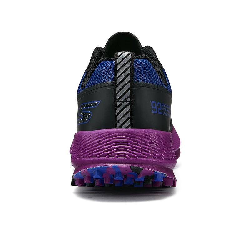 Skechers Go Run Comode Versatili Basse Casual Scarpe da Corsa Sneakers Donna Viola Blu 172077-BKMT