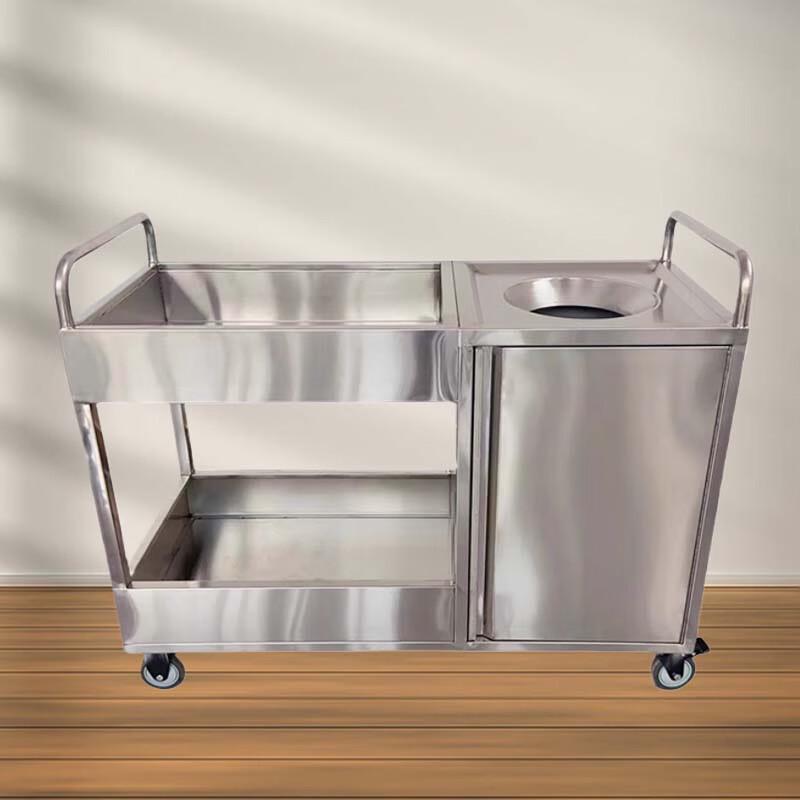 Sule Stainless Steel Waste Collection Cart