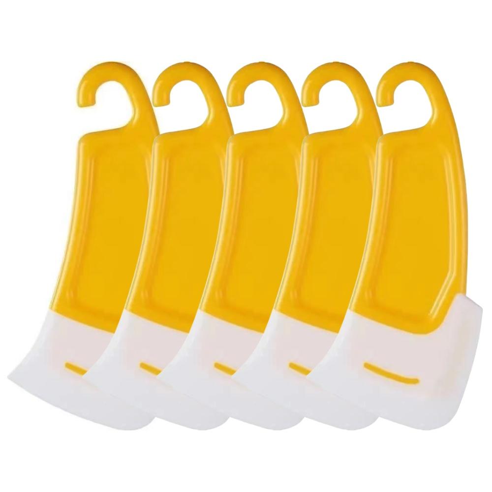 5-1Pcs Kitchen Cleaning Spatula  Dirty Pan Pot Dishes Cleaning Kitchen Tools For Food Residue Stains Cleaning Baking Soft Blade