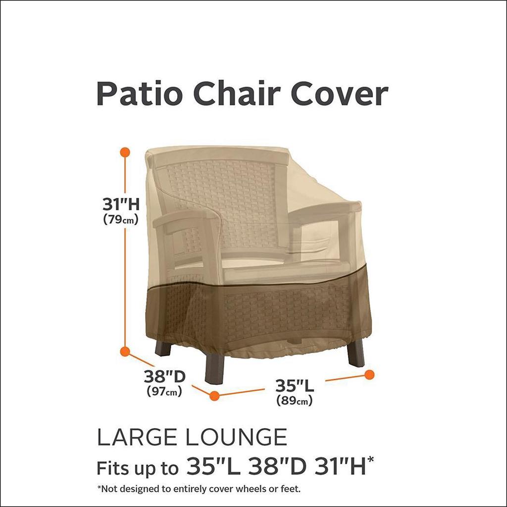 Waterproof Outdoor Chair Cover Lawn Patio Furniture Protective Covers Buy At A Low Prices On Joom E Commerce Platform