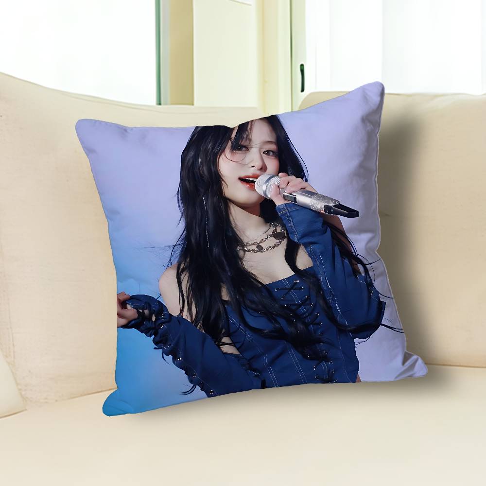 Cute Singer A-Ahyeon Pillow Cases for Bedroom Living Room Sofa Home Decor Polyester Cushion Cover with Zipper