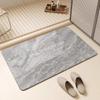 Nordic Style Bath Mat Diatomite Absorbent Non Slip Door Bathroom