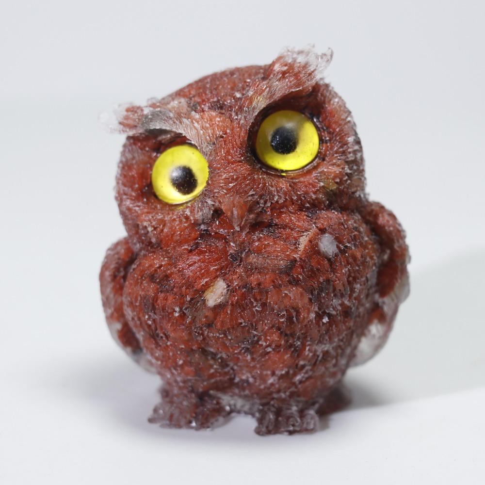 Cute Owl Crystal Gravel Home Ornaments Handicrafts Decorative Gifts Home Ornaments