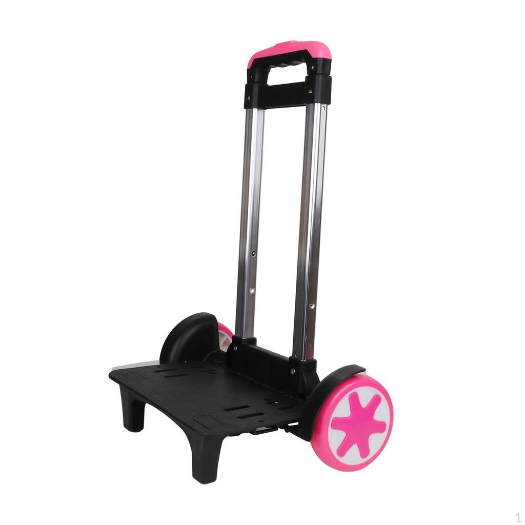 Carrito de Mochila, Carrito de Equipaje con Ruedas para