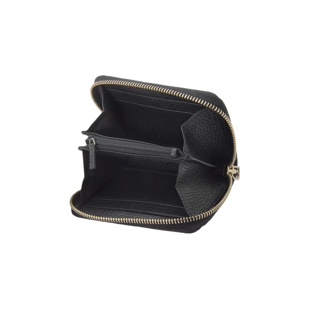 GUCCI Leather Wallets Women's Black (Unisex) Wallets 598209 A7M0G 1000