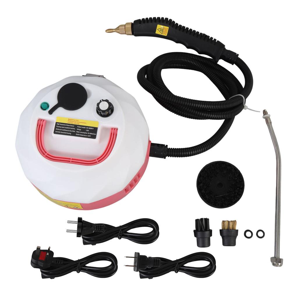 Steam Cleaner 1500W High Temperature Steam Cleaning Machine Handheld Steam Cleaner with Safety Lock 