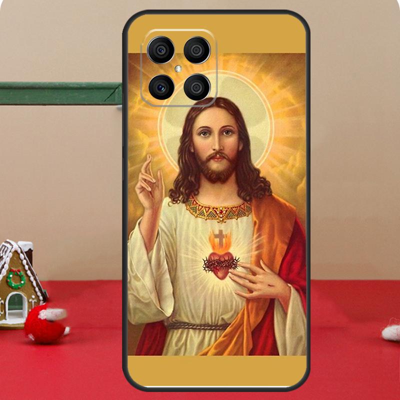 God Jesus Case For Honor Magic 8 Pro 6 7 Lite Honor 400 200 50 70 X8c X8b X9a X9b X9c X9d Win RT Coque