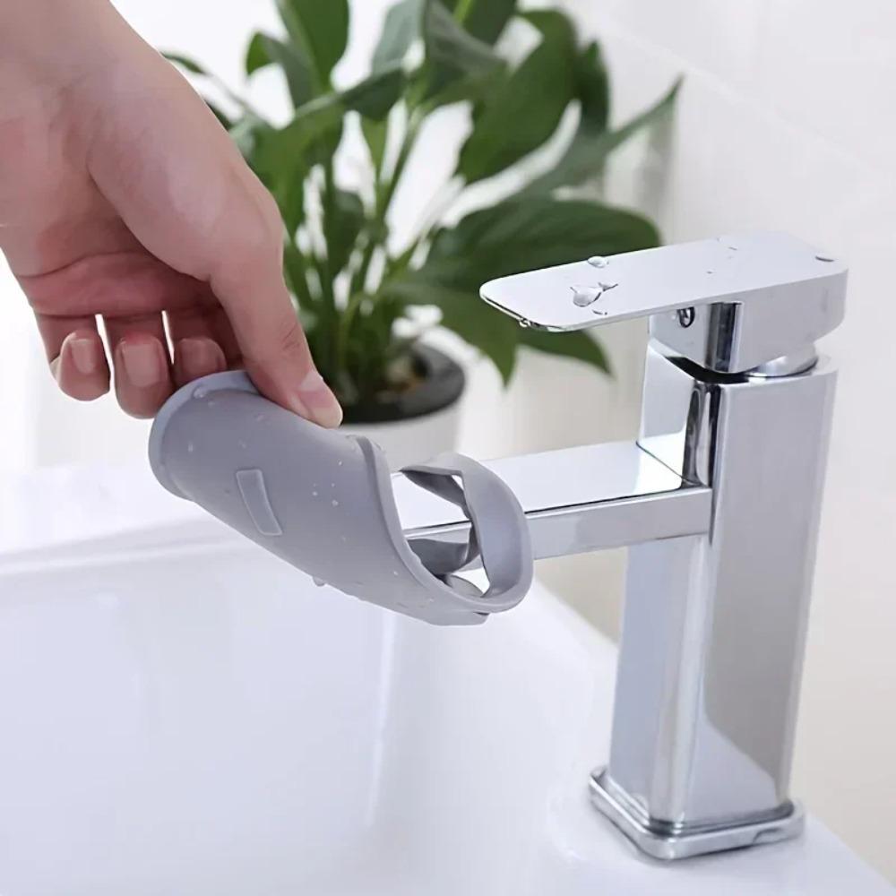 3PCS Kids Sink Faucet Extender Hand Washing Device Easy Use Water Saving Guide for Children Bathroom Kitchen Accessories Kitchen