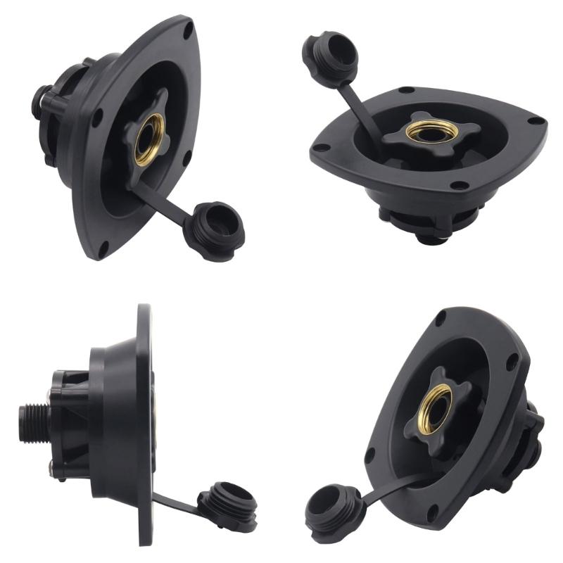 Raccordi Rapidi per Sistema Idrico del Camper Adattatori Filettati in Ottone Anti-Perdita Materiale PP Resistente per Campeggio