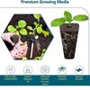 166pcs  Pods Kits Reusable Hydroponics Pods Set Indoor Hydroponics Growing System with Labels Grow Basket Growth Sponges