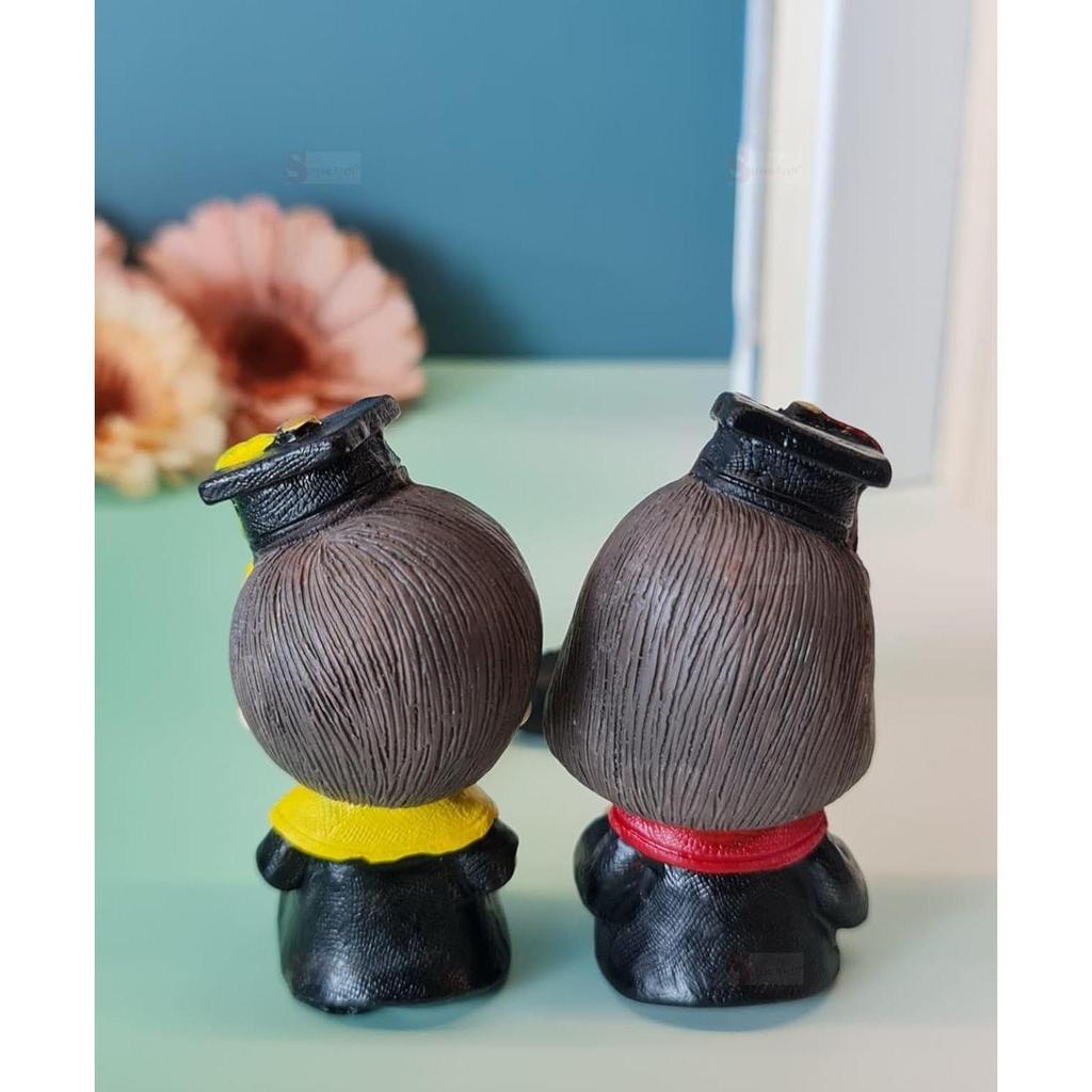 1 Set Hanging Legs Romantic Couple Showpiece | Cute Boy &Girl | Gift for Him/Her, Mother's Day,Home Décor, Living Room