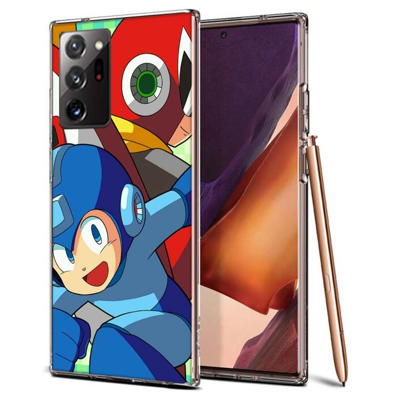 Game M-Megaman R-Rockman Phone Case for Samsung A55 A35 A25 A15 A07 A05S A16 A17 A26 A36 A37 A56 A57 Galaxy Note 20 10 A50S A71