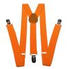Unisex Y Back Suspenders 3 Clips Adjustable Elastic Braces