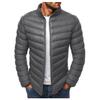 Men's  Winter Zipper Warm Down Jacket Packable Light  Coat