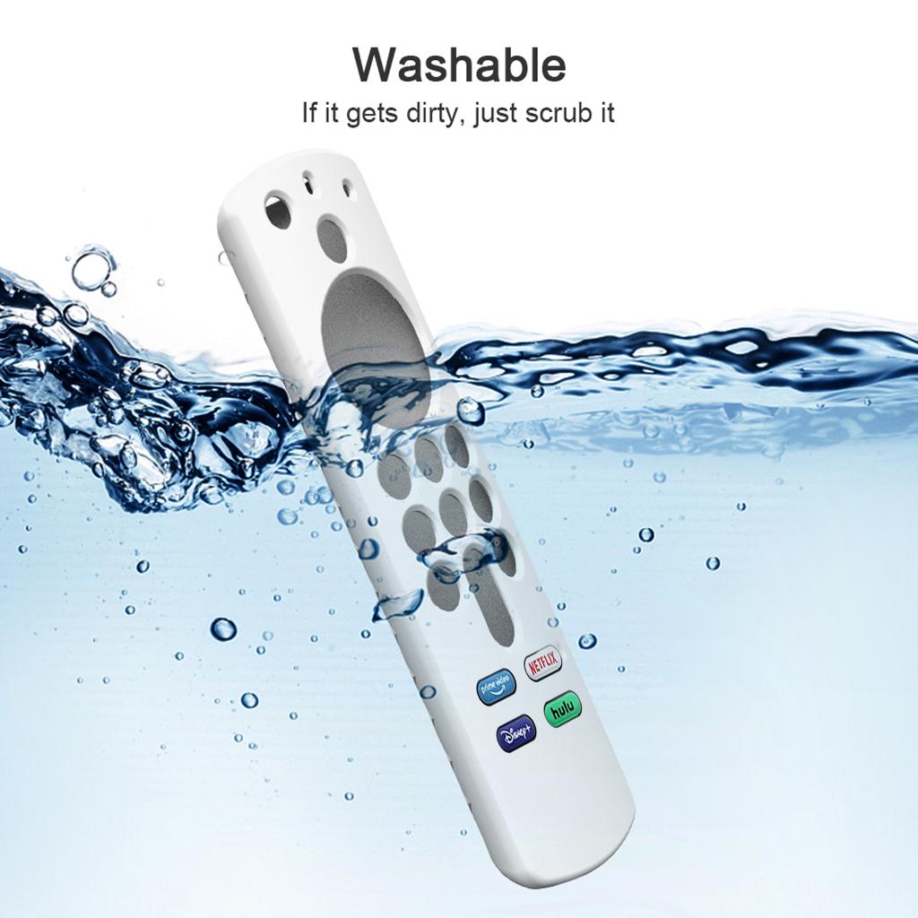 Scratch Resistant Silicone Case Precise Position Remote Protective Cover Compitable with Amazon Fire TV Stick (3rd Gen)