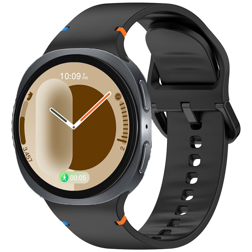 Official Silicone Strap for Samsung Galaxy Watch 8 44mm 40mm/8 Classic 46mm Band Breathable Wristband Sport Bracelet Accessories