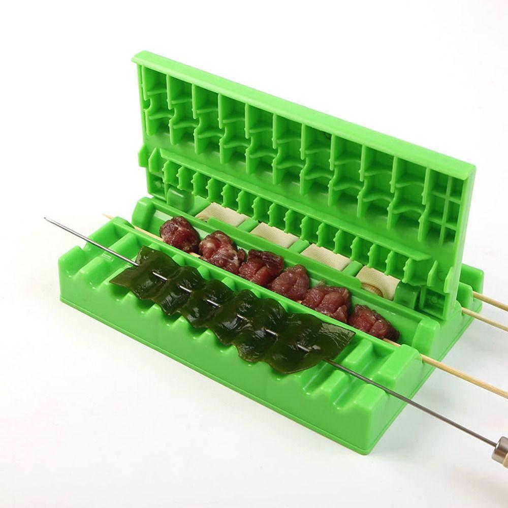 Easy Operation Kebab Maker Effortless Barbecue Skewer Machine Meat Party