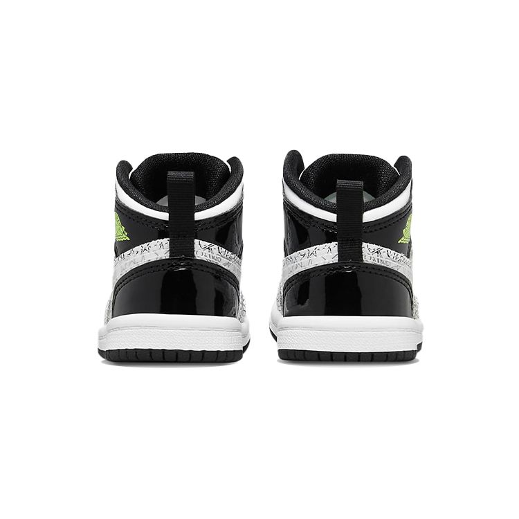 Jordan 1 Mid Se Td Diy White Black Volt DC4097-100