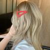6pcs Fashion Fabric Polka Dot Triangle Hair Clip for Girls Barrettes Sweet Bangs Clips Hairpin Headwear Women Hair Accessories