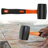 Heavy Duty Rubber Hammer and Fiberglass Hammer Are Suitable for Professional Tile Installation Anti Slip Handle DIY Manual Tool