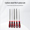 5Pcs High Hardness Steel Fine File Sharpening 6/8/10/12Inch Flat Files Grinding Straightening Polishing File Replacement
