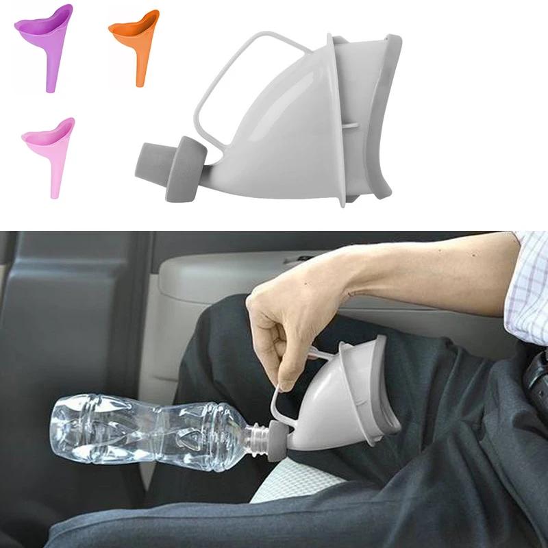 1pc Sale Portable Urine Toilet Aid Car Travel Outdoor Adult Urinals For Man Woman Children Potty Funnel Peeing Camping Toilet