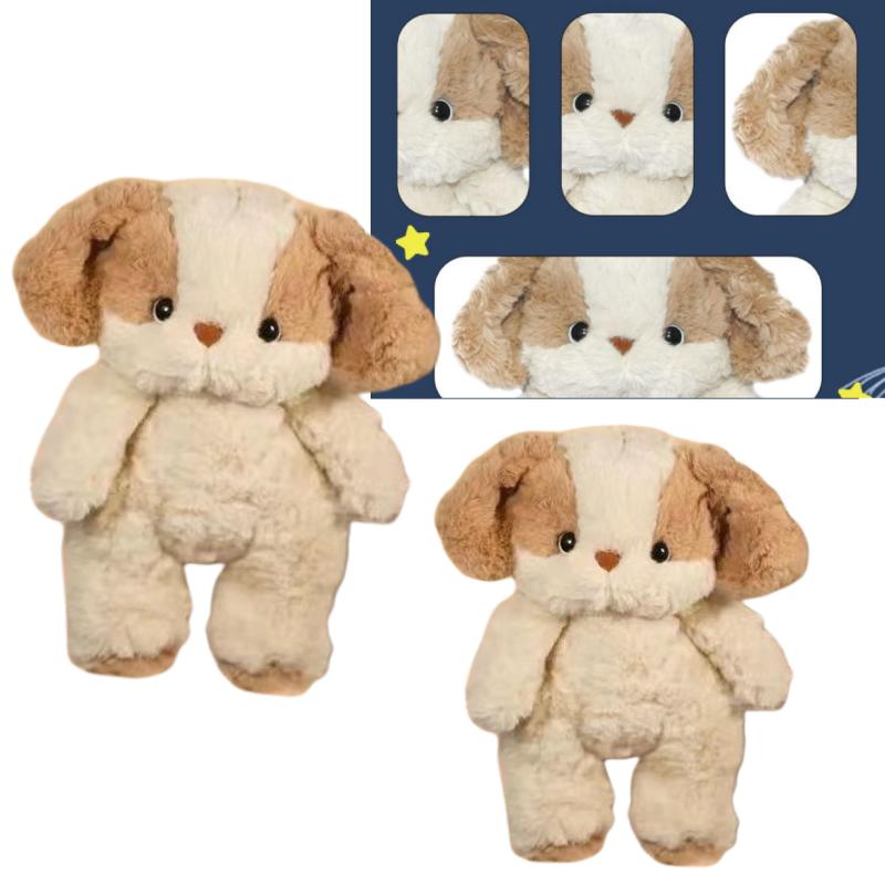 Cartoon Dog Cute Plush Dolls Animal Stuffed Toys Sleepy Companion Throw Pillow