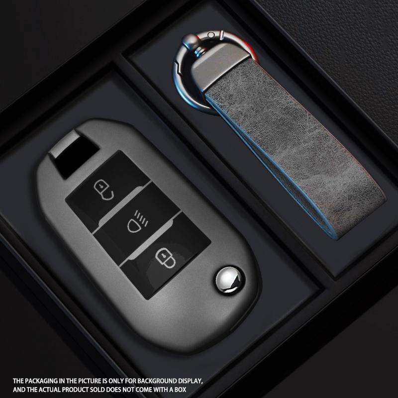 Black Warrior Style Tpu Car Key Case Cover For Peugeot 208 308 408 508 2008 3008 4008 5008 For Citroen C3 C4 Cactus C6 C8