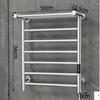 Electric Heated Towel Rail Smart Bathroom Towel Rack Stainless Steel Wall Thermal Towels Storage Racks Aesthetic Towels Heater