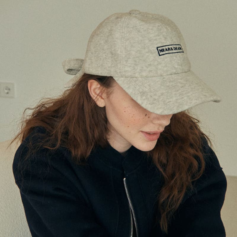 

Near&Dear Terry ball cap [3 COLORS] BLACK