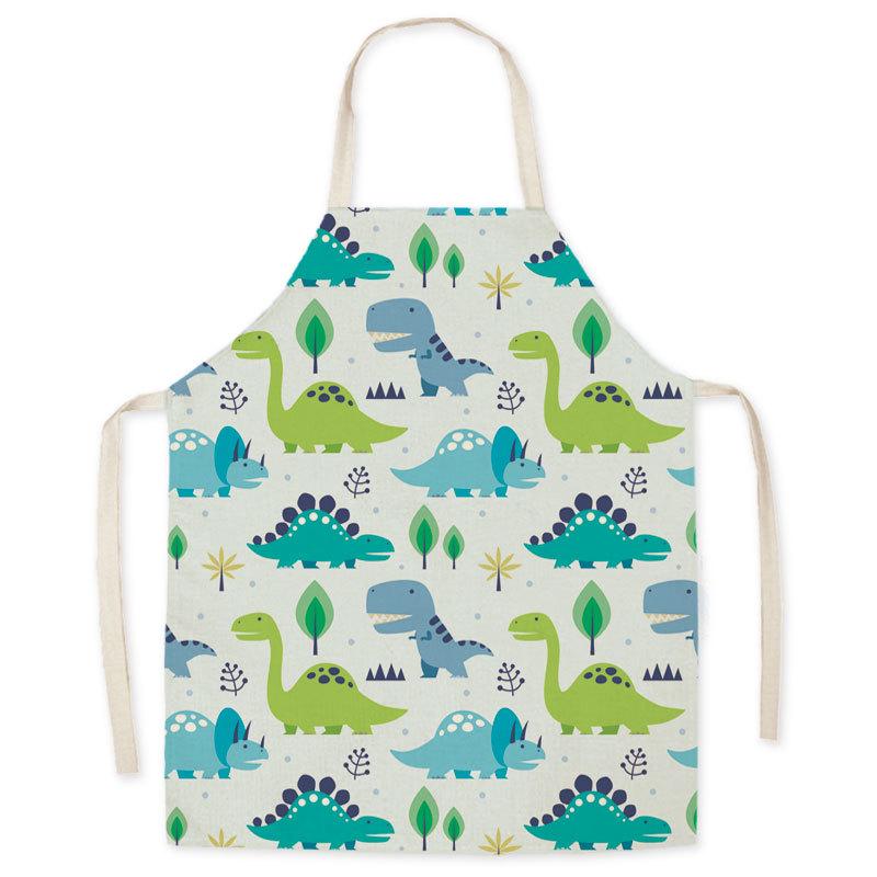 Logo Printed Kitchen & Catering Apron for Supermarkets and Milk Tea Shops