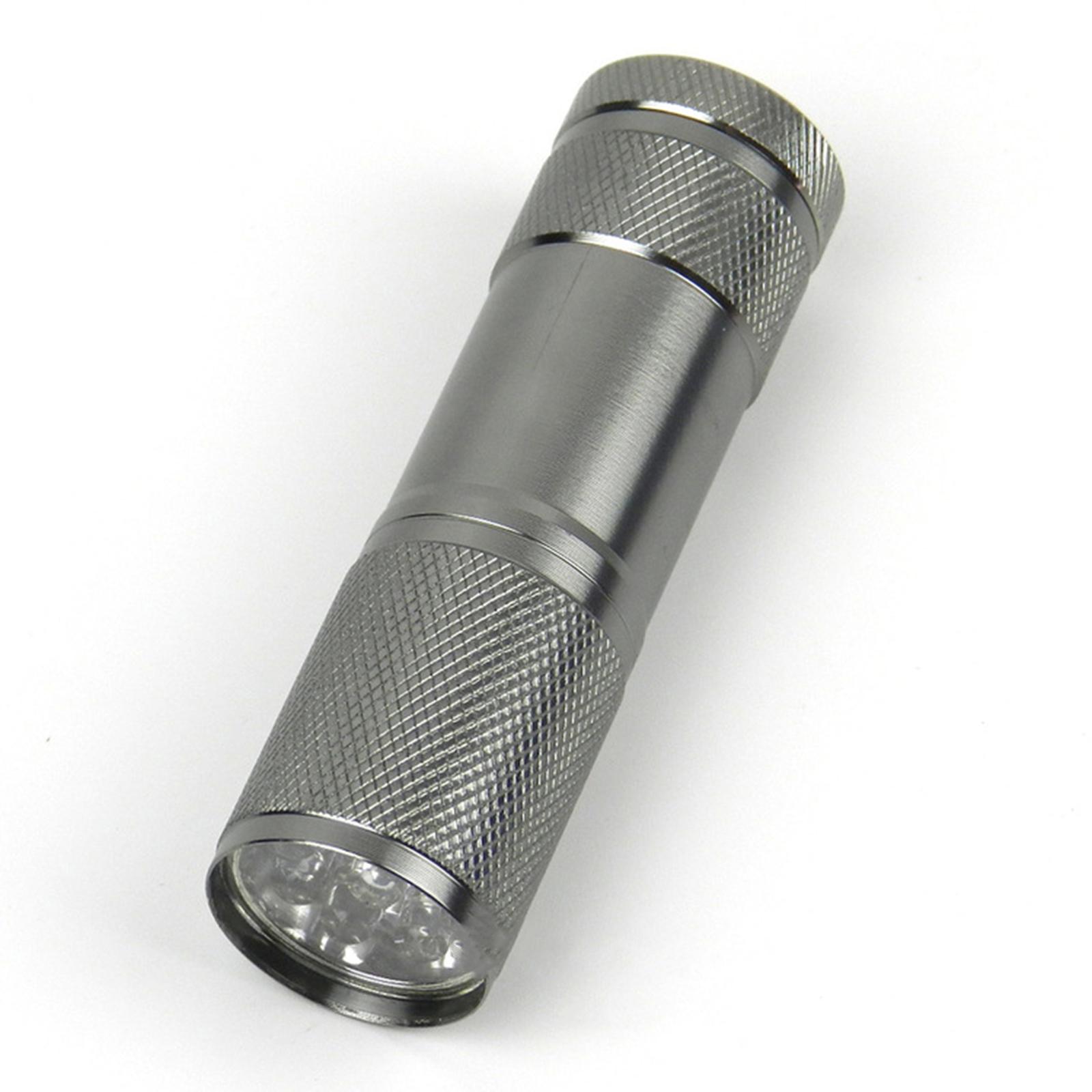 

9 LED Ultraviolet Flashlight UV Flashlight for Detecting Urine Pet Stains Banknotes Other Pests with Purple Light Flashligh 1 Pc