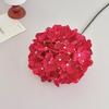 Hydrangea Artificial Flowers 29.13" Real Touch Faux Hydrangea with Long Stems for Home Office Decor Wedding Party Centerpieces Floral