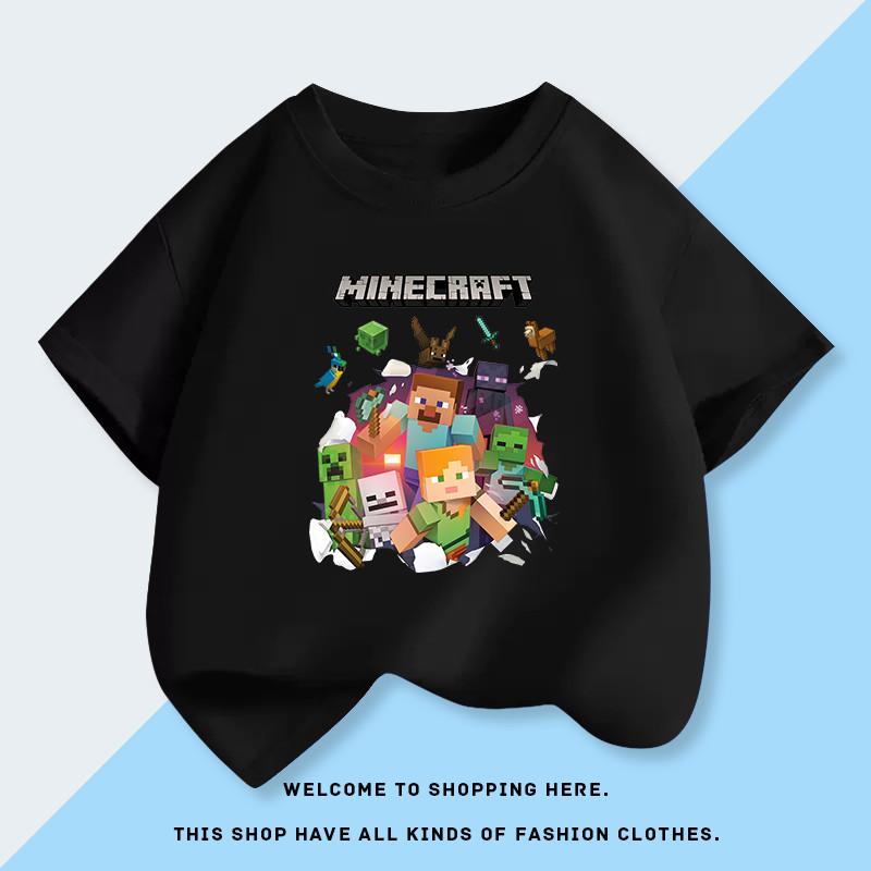 

Новый милый и модный топ с круглым вырезом для мужчин и женщин с принтом MINECRAFT от CubbyCrew 150