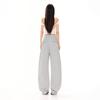 Women's Elastic Waist Cropped Wide-Leg Casual Pants - 2026 Spring/Summer Collection, Versatile Lazy Style, Loose Slimming Fit