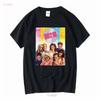 BEVERLY HILLS 90210 T-SHIRT Staffel 1 2 3 4 5 Poster-Tee KLEIN MITTEL GROSS XL Vintage Gewaschen Mode Atmungsaktiv Dehnbar