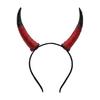 Accesorio para el Cabello con Cuernos Desmontables, Diadema de Cabeza de Carnero para Halloween, Tocado de Diablo para Peinado Gótico, Fiesta de Carnaval, Accesorio de Cosplay para Festival,