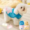 Cute Ass Puppy Dog Clothes Teddy Than Bear Miniature Dog Cat Can Be Towed Autumn and Winter Pet Two-legged Fleece