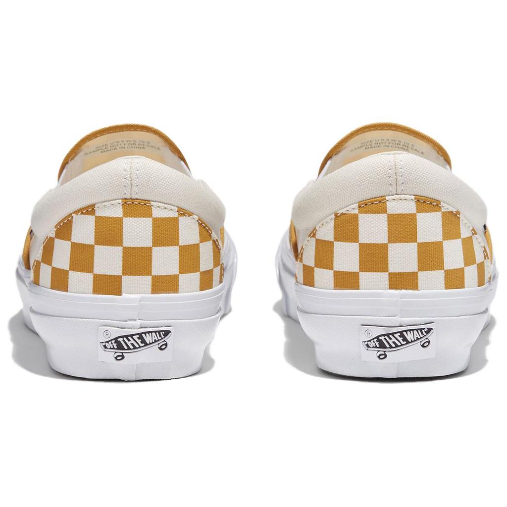Vans Premium Slip-On 98 Checkerboard - Harvest Gold Unisex Sneakers VN000CSEBL2