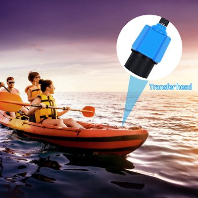 Paddle Board Valve Adapter Rubber Boat Canoe Kayak Pump Converter with 4 Nozzle Canoes Dinghies Accessories
