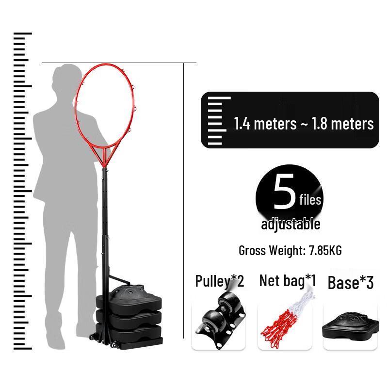 Adjustable Basketball Passing Training Stand