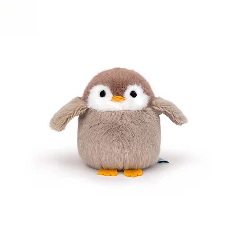 11cm Giocattoli di Peluche Uccelli Kawaii Mini Uccelli Artificiali Bambola di Peluche Pappagallo Passero Realistico Carino Giocattolo di Peluche per Bambini Regali di Compleanno Natale