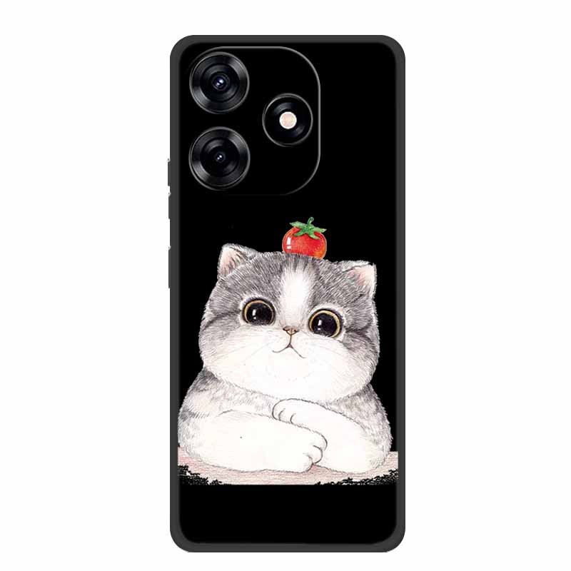 Funda For Infinix Hot 30 Case Hot30 Phone Cover Black Silicone Soft Phone Case For Infinix Hot 30 30i NFC Back Cover Case Capas