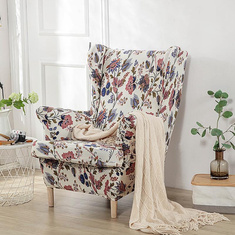 Elastic One-Piece Tiger Stool Cover American Scamon Seat Cushion Chair Cover Sofa Cover All-Inclusive Single Wing Back Cover