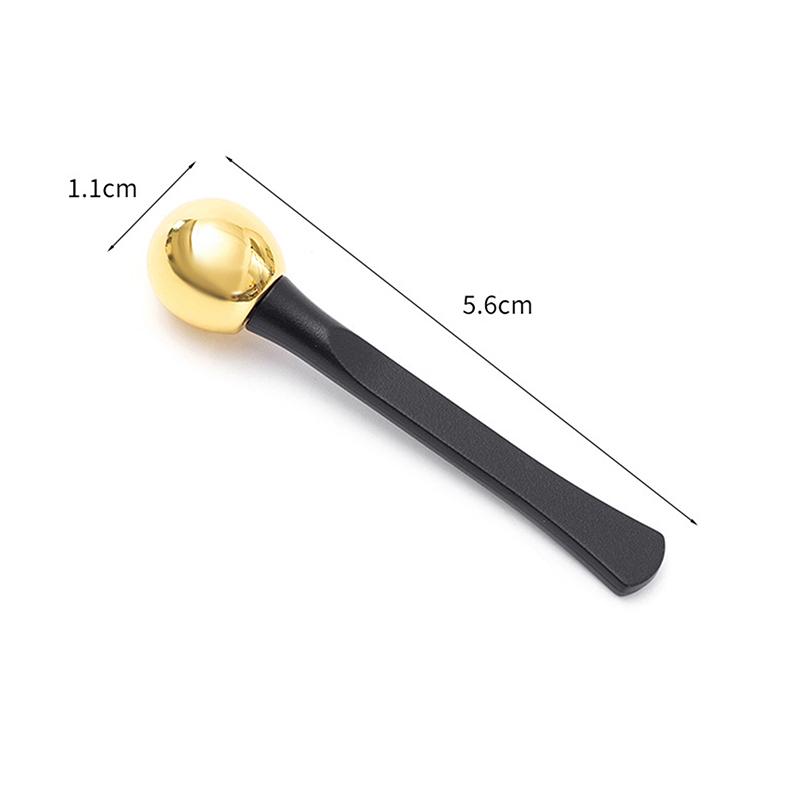 Dual-Ended Roller Massage Stick Eye Cream Applicator Cosmetic Spatula Anti Wrinkle Facial Spoon Alloy Face Skin Care Tool