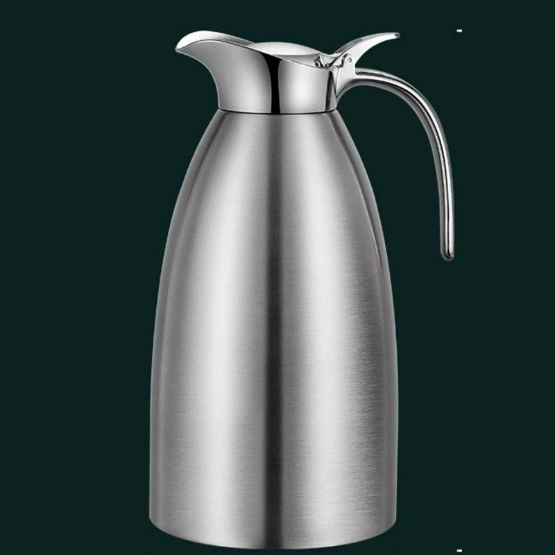 Large 1.5L/2L Double Layer Stainless Steel Thermos Bottle Home Bar Thermal Flask Insulated Tea Coffee Hot Water Jug Kettle